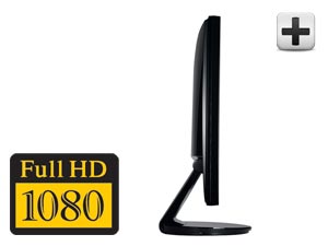 Full 1080P HD Display in a Space-Saving Size