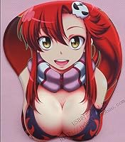 Gurren Lagann Tengen Toppa Gurren Lagann Yoko Littner Anime Japanese Cosplay Bust Computer Gaming Mousepad Mouse Pad 3D