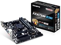 Gigabyte FM2+/FM2 AMD A78 HDMI Dual-Link DVI D-Sub 2-Way Crossfire mATX Motherboard GA-F2A78M-D3H