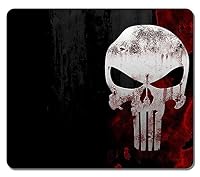 Customized Textured Surface Water Resistent Large Mousepad The Punisher Skull Fashion Designs Non-Slip Best Large Gaming Pad Mouse Pads